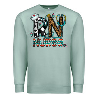 Seafoam rn nurse Premium Sweatshirt - CowhideDigitalArt
