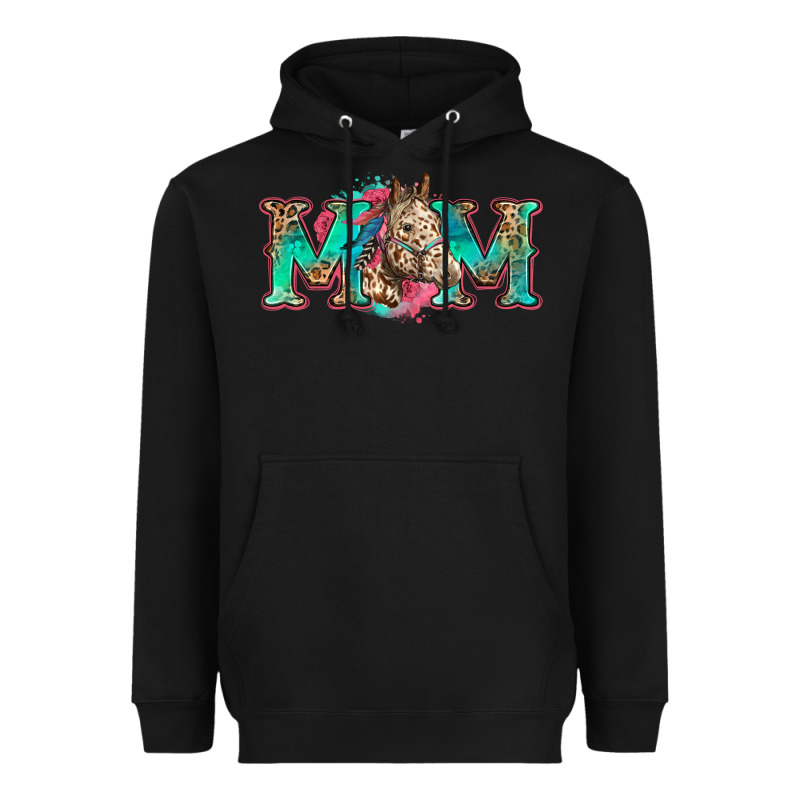 Mom Horse Heavyweight Hoodie by Zillion Design Studio | Teevron