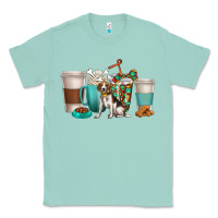 Seafoam beagle dog coffee cups Classic Tee - texasbilliewilder
