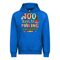 Cobalt 100 days of making a difference Urban Hoodie - MaliasSmallBusiness