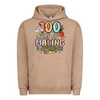 Pigment Burro 100 days of making a difference Urban Hoodie - MaliasSmallBusiness