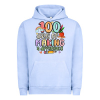 Pigment Grape Ice 100 days of making a difference Urban Hoodie - MaliasSmallBusiness