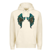 Tofu turquoise leopard wings Premium Hoodie - RanaPortraitStore