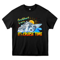 Black Countdown Is Over It's Cruise Time Heavy Core Tee - CowhideDigitalArt