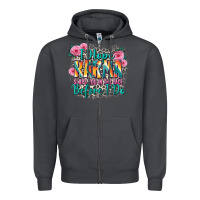Smoke i hope karma slaps you in the face before i do Zipper Hoodie - Zillion Design Studio