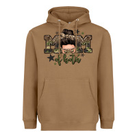 Toasted Coconut mom of both boys messy bun Heavyweight Hoodie - Zillion Design Studio