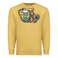 Antique Gold Rn Premium Sweatshirt - CowhideDigitalArt