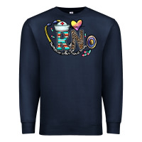 Navy Rn Premium Sweatshirt - CowhideDigitalArt