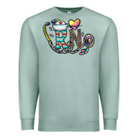Seafoam Rn Premium Sweatshirt - CowhideDigitalArt