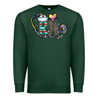 Sports Green Rn Premium Sweatshirt - CowhideDigitalArt