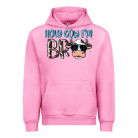 Fuchsia Pink holy cow i'm bro Urban Hoodie - MaliasSmallBusiness
