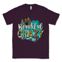 Plum beautiful crazy Classic Tee - texasbilliewilder