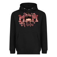 Black mom of both messy bun Heavyweight Hoodie - Zillion Design Studio