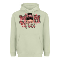 Matcha mom of both messy bun Heavyweight Hoodie - Zillion Design Studio