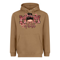 Toasted Coconut mom of both messy bun Heavyweight Hoodie - Zillion Design Studio