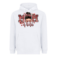 White mom of both messy bun Heavyweight Hoodie - Zillion Design Studio