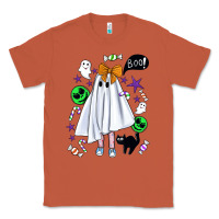 Copper cute ghost halloween Classic Tee - BundleAndBundleShop