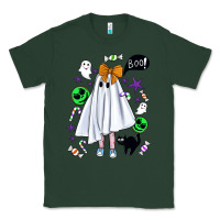 Sports Green cute ghost halloween Classic Tee - BundleAndBundleShop