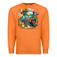 Carrot farm truck farm animals Premium Sweatshirt - FaDigitalArtStudio