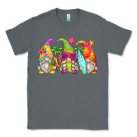 Charcoal Heather summer gnomes Classic Tee - Zillion Design Studio
