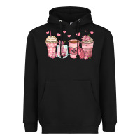 Black mother's day floral coffee cups Heavyweight Hoodie - Zillion Design Studio