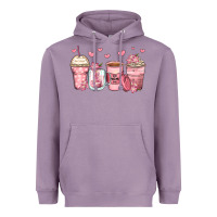 Lavender mother's day floral coffee cups Heavyweight Hoodie - Zillion Design Studio