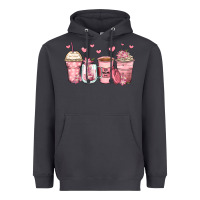 Mother's Day Floral Coffee Cups Heavyweight Hoodie | Teevron