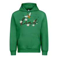 Emerald bee kind Urban Hoodie - MaliasSmallBusiness