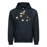 Navy bee kind Urban Hoodie - MaliasSmallBusiness