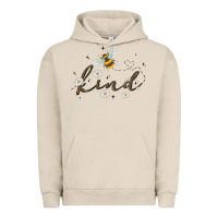 Pigment French Oak bee kind Urban Hoodie - MaliasSmallBusiness