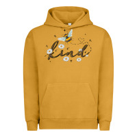 Pigment Peanut Butter bee kind Urban Hoodie - MaliasSmallBusiness