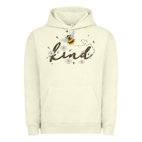 Pigment Pistachio bee kind Urban Hoodie - MaliasSmallBusiness