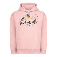 Pigment Salmon bee kind Urban Hoodie - MaliasSmallBusiness