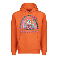 Carrot nurse life spring rainbow Premium Hoodie - BarkalooDesign