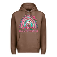 Chestnut nurse life spring rainbow Premium Hoodie - BarkalooDesign