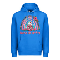 True Royal nurse life spring rainbow Premium Hoodie - BarkalooDesign