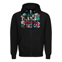 Black i didn't plan on getting out of the car Zipper Hoodie - Zillion Design Studio