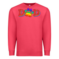 Cardinal lgbtq dad and paw Premium Sweatshirt - HRA Design Shop
