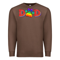 Chestnut lgbtq dad and paw Premium Sweatshirt - HRA Design Shop