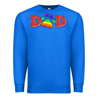 True Royal lgbtq dad and paw Premium Sweatshirt - HRA Design Shop