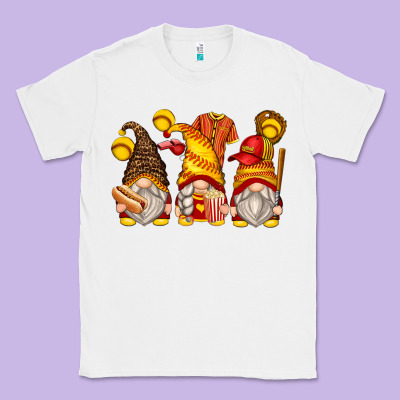 Classic Tee softball gnomes