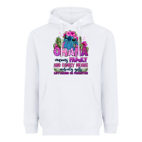 White ohana means family Heavyweight Hoodie - Zillion Design Studio