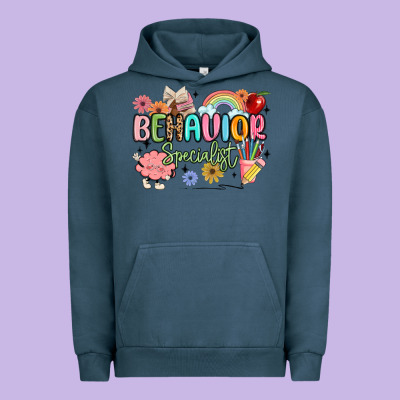 Behavior Specialist Urban Hoodie Designed By Maliassmallbusiness