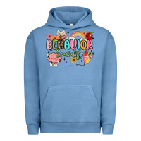Pigment Pebble Blue behavior specialist Urban Hoodie - MaliasSmallBusiness