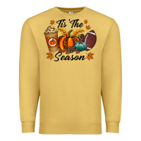 Antique Gold tis the season Premium Sweatshirt - RacoonDesign