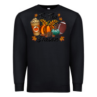 Black tis the season Premium Sweatshirt - RacoonDesign