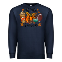 Navy tis the season Premium Sweatshirt - RacoonDesign