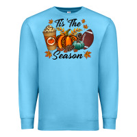 Ocean Blue tis the season Premium Sweatshirt - RacoonDesign