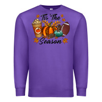 Purple tis the season Premium Sweatshirt - RacoonDesign