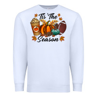 White tis the season Premium Sweatshirt - RacoonDesign